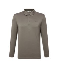 DAKS 【DAKS GOLF】冷感テクスチャ長袖ポロ