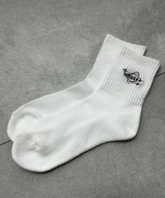 WEGO 底パイル刺繍デザインソックス（丈14㎝）