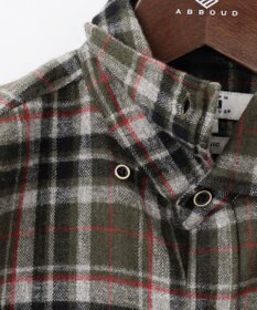 JOSEPH ABBOUD 【キングサイズ・柔らかな肌触り/暖かい】 ラフィーコットンフランネルシャツ
