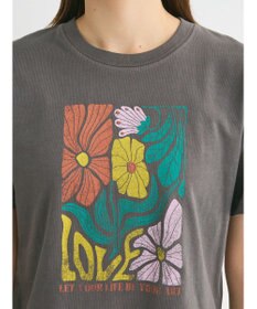 Green Parks ・Ｄｏｕｂｌｅ　Ｆｌａｇｓウ゛ィンテージライクプリントＴ