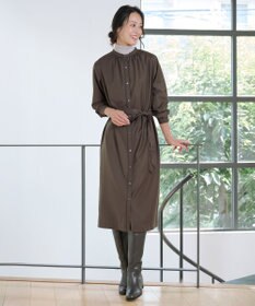 J.PRESS LADIES S ギャバストレッチ ワンピース