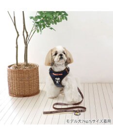 PET PARADISE スヌーピー ハーネス＆リード 《ワッペン柄》 Ｓ 小型犬