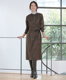J.PRESS LADIES S ギャバストレッチ ワンピース