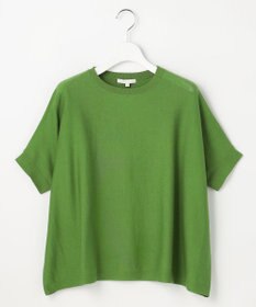 自由区 ドライシアーファインゲージプルオーバー ニット