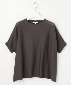 自由区 ドライシアーファインゲージプルオーバー ニット