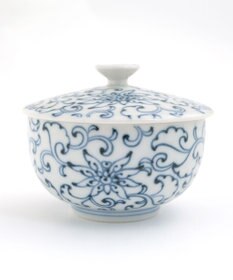 たち吉 【たち吉】京唐草お茶呑茶碗〈５客〉瀬戸焼