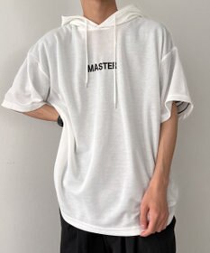 WEGO 【MLXLサイズ展開】ストレートラインプルパーカー（SS）