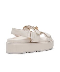 STEVE MADDEN BIGMONA ダブルベルトレザーサンダル