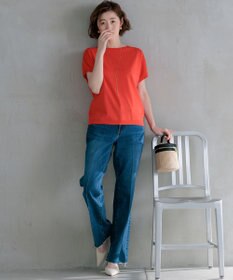 23区 S 【新色追加/VERY5月号掲載】レーヨンポリエステルストレッチ プルオーバー ニット