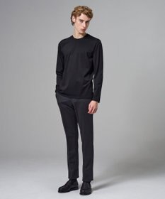 JOSEPH HOMME 新色追加【高機能素材】ハイゲージベアスムース　クルーネック長袖Ｔシャツ