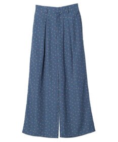 earth music&ecology 花柄ワイドパンツ