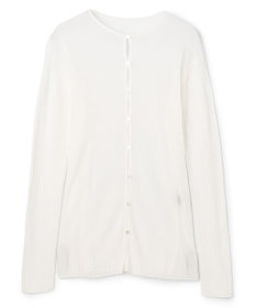 uncrave ランダムリブシアーニット カーディガン