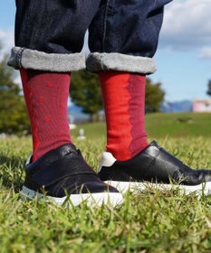 nitorito 【UNISEX】米沢オリジナル柄 mountain&moon 靴下