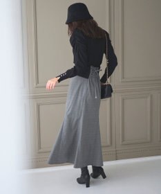 Feroux 配色襟パワショル ニット