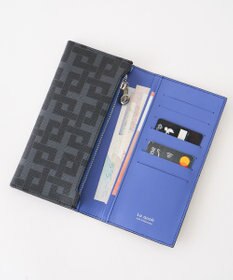 MIYABIYA La quoh with kirakaracho 角つなぎ プリントレザー 長財布