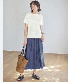 自由区 S 【カタログ掲載・ご好評アイテム・累計2500本・新色追加・ウエストゴム・セットアップ対応】エアリーツイルキュロット パンツ