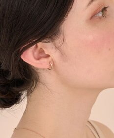 Phoebe 〈痛くないシリーズ/金属アレルギー対応〉スパークフープライトフィットイヤリング 定番/シンプル/フープイヤリング