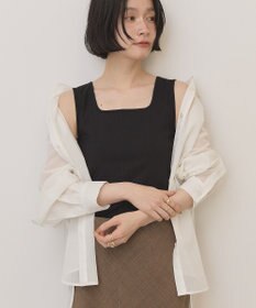 AMERICAN HOLIC スクエアネックリブタンクトップ