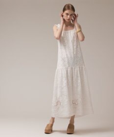 GRACE CONTINENTAL カットワーク刺繍ワンピース