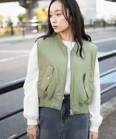 WEGO ショートMA－1ベスト