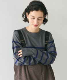 CRAFT STANDARD BOUTIQUE 洗える/とてもちラグランニットプルオーバー