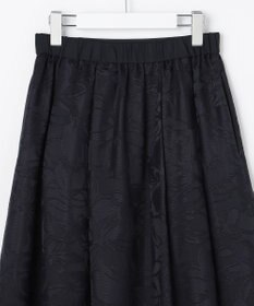 自由区 L 【17号サイズまで展開・セットアップ対応】フラワーオパールプリント スカート