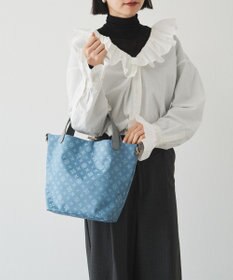 russet ナイロンジャガード2WAYタウントートバッグ(SF-260)