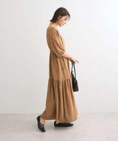 Green Parks ・ＥＬＥＮＣＡＲＥ　ＤＵＥ　５分袖ティアードワンピース