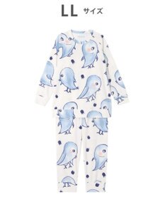 tsumori chisato SLEEP ツモリチサト パジャマ 長袖 長ズボン ルームウェア マイクロフリース素材 あたたかい 上下セット 冬 tsumori chisato SLEEP UDW441 /ワコール