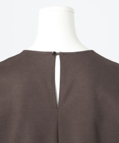 23区 【R(アール)】プレミアムコットンジャージー フリルスリーブ ワンピース