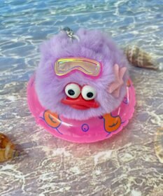 WEGO ぷかぷかモンスターぬいぐるみキーホルダー