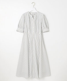 ANY SIS 【洗える】バンドカラー シャツワンピース