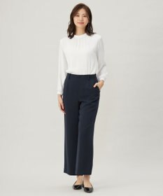 J.PRESS LADIES ジョーゼット モックネック カットソー