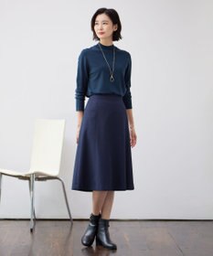J.PRESS LADIES S 【洗える】LANATEC シャークスキン&ヘリンボーン スカート