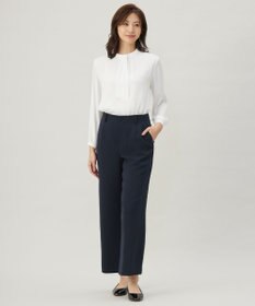 J.PRESS LADIES ジョーゼット モックネック カットソー