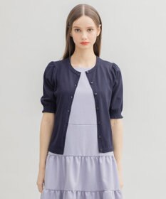 TOCCA 【洗える！】SWAN CREWNECK クルーネック カーディガン