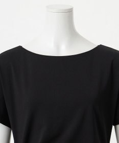 23区 L 【エステータ】トリアセストレッチクロス タック ブラウス