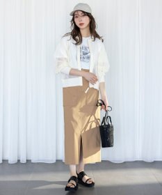 ANY SIS L 【洗える】メッシュニット ブルゾン