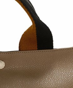 TOPKAPI 【Breath TOPKAPI】SCOTCH GRAIN スコッチグレイン プレーン 2トーンテープ ハンドル トートバッグ S