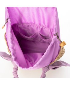 UNBILLION カシュカシュ cachecache / 下がりリボン柄編みトートバッグ