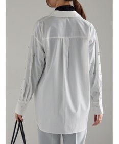 Te chichi ビジューデザインシャツ《2025winter catalog item》