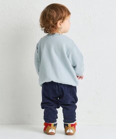 MIKI HOUSE HOT BISCUITS 【80-110cm】【NEW Color Series】裏毛パイル素材 トレーナー