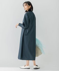 23区　新品　コンパクトコットンツイル シャツ ワンピース 洗える】コンパクトコットンツイル シャツ ワンピース / 23区