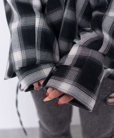 WEGO 2WAYオフショルシャツ