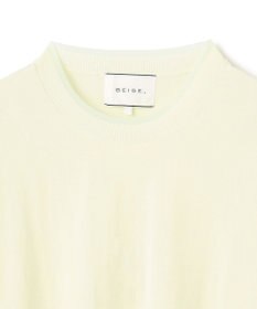 BEIGE， 【洗える】JULIE / シルク混クルーネックシアートップス