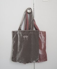 earth music&ecology 【WEB限定】ベロアトートバッグ