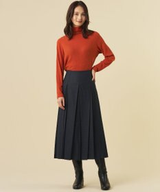 J.PRESS LADIES 【WEB限定カラーあり】T/W ミルドチェック＆千鳥 プリーツ スカート