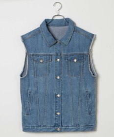 WEGO オーバーサイズデニムベスト