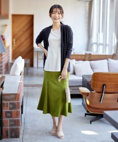 Tiaclasse 【新色追加・UVケア・接触冷感】“やみつき”着ながしロングカットソーカーデ