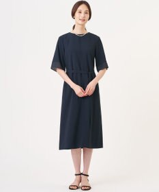 J.PRESS LADIES S 【セットアップ対応・人気素材】Light ジョーゼット ワンピース